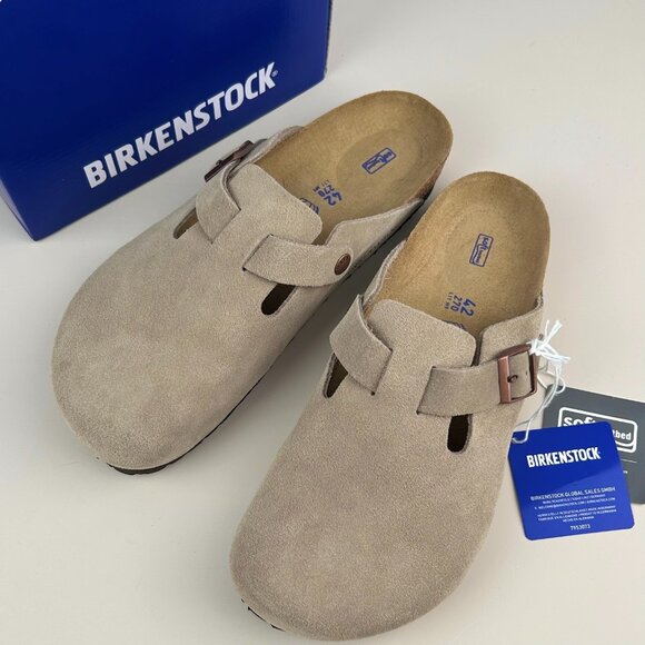 Birkenstock Beige Suede Slip-On Sneakers Fashion❤️🎉🎉 - Picture 6 of 6